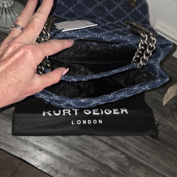 Kurt Geiger Denim Bag - Picture 5 of 7